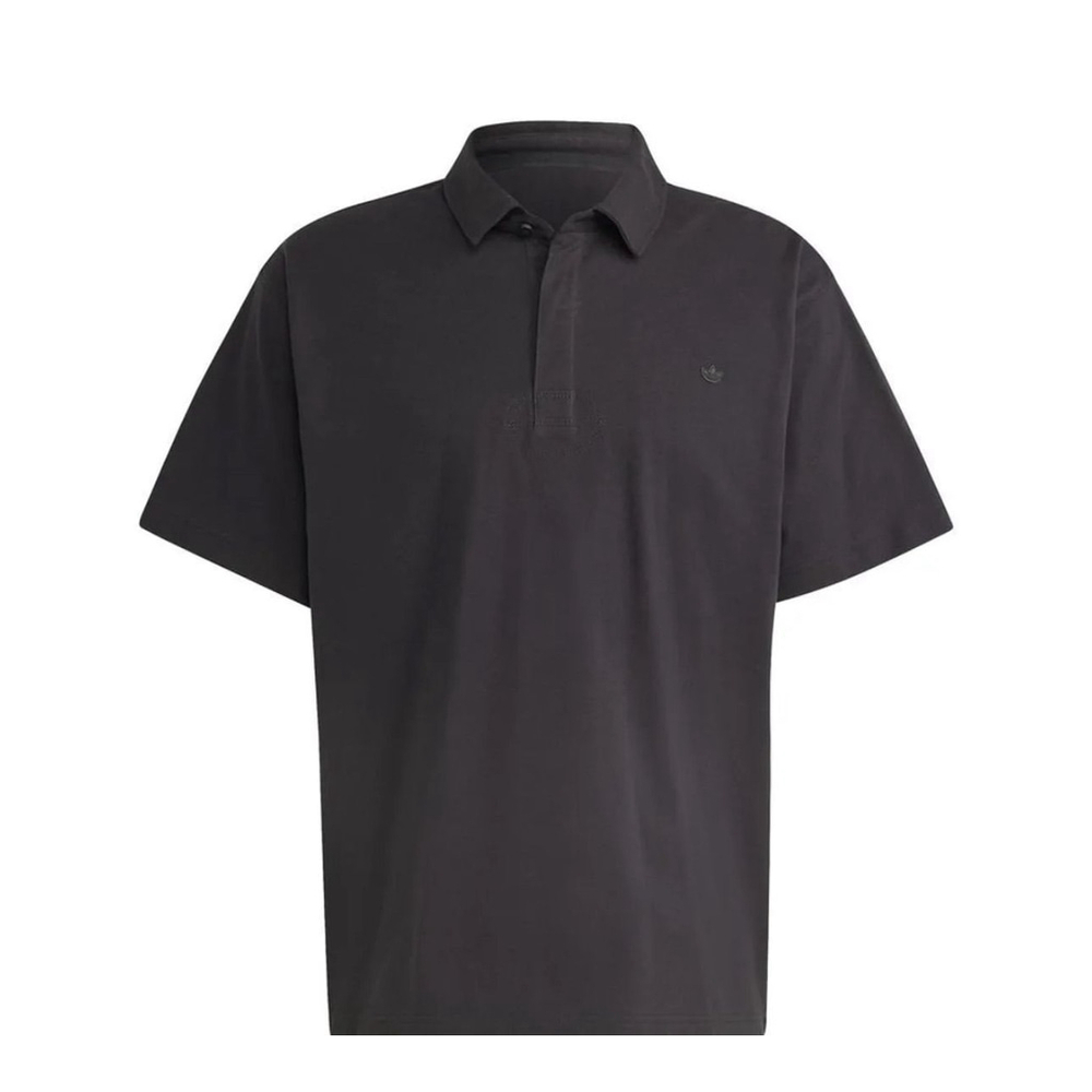 Black polo, Adidas men's size L￼